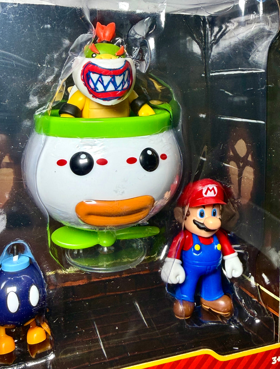 2025 JAKKS Pacific Super Mario 2-Figure Set - MARIO VS BOWSER JR