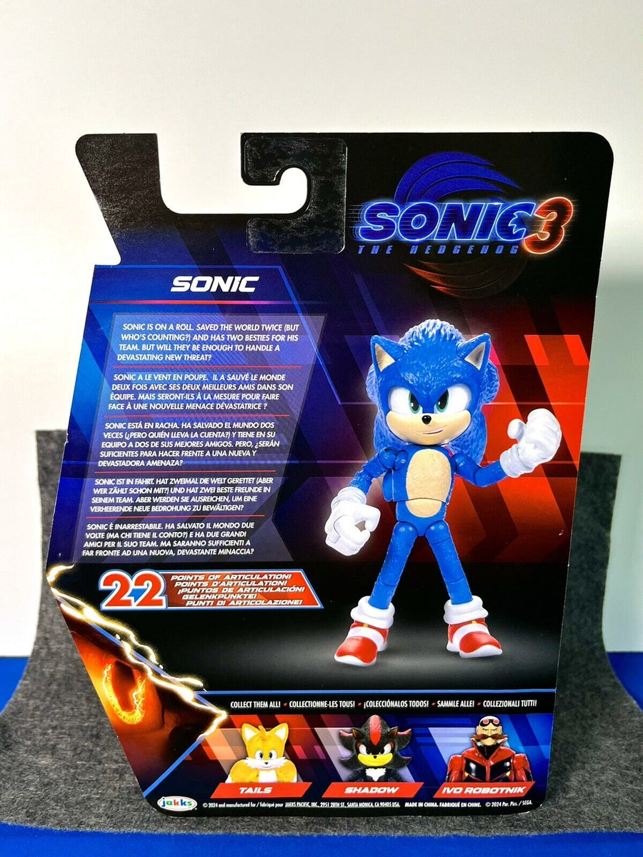 2024 JAKKS Pacific - Sonic the Hedgehog 3 (Movie) - SONIC THE