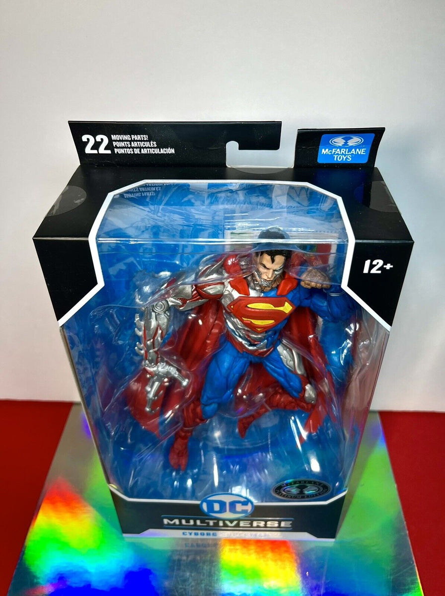 2024 McFarlane Platinum - DC The New 52 - CYBORG SUPERMAN Action Figur ...