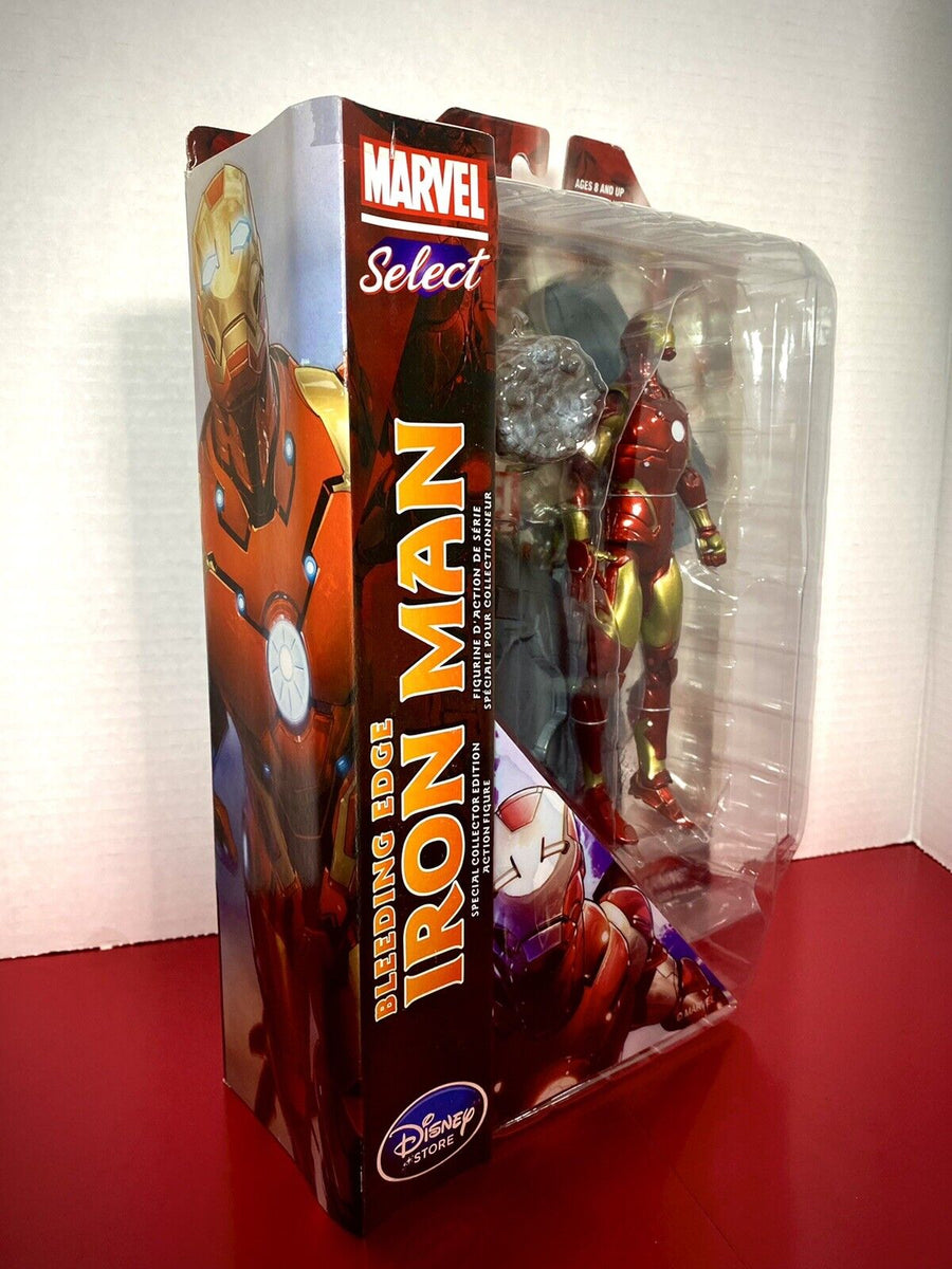 Buste Iron Man Marvel Comics – Diamond Select – Statue De Collection Robuste Et Détaillée – Cadeau Idéal Pour Fans De Super-héros