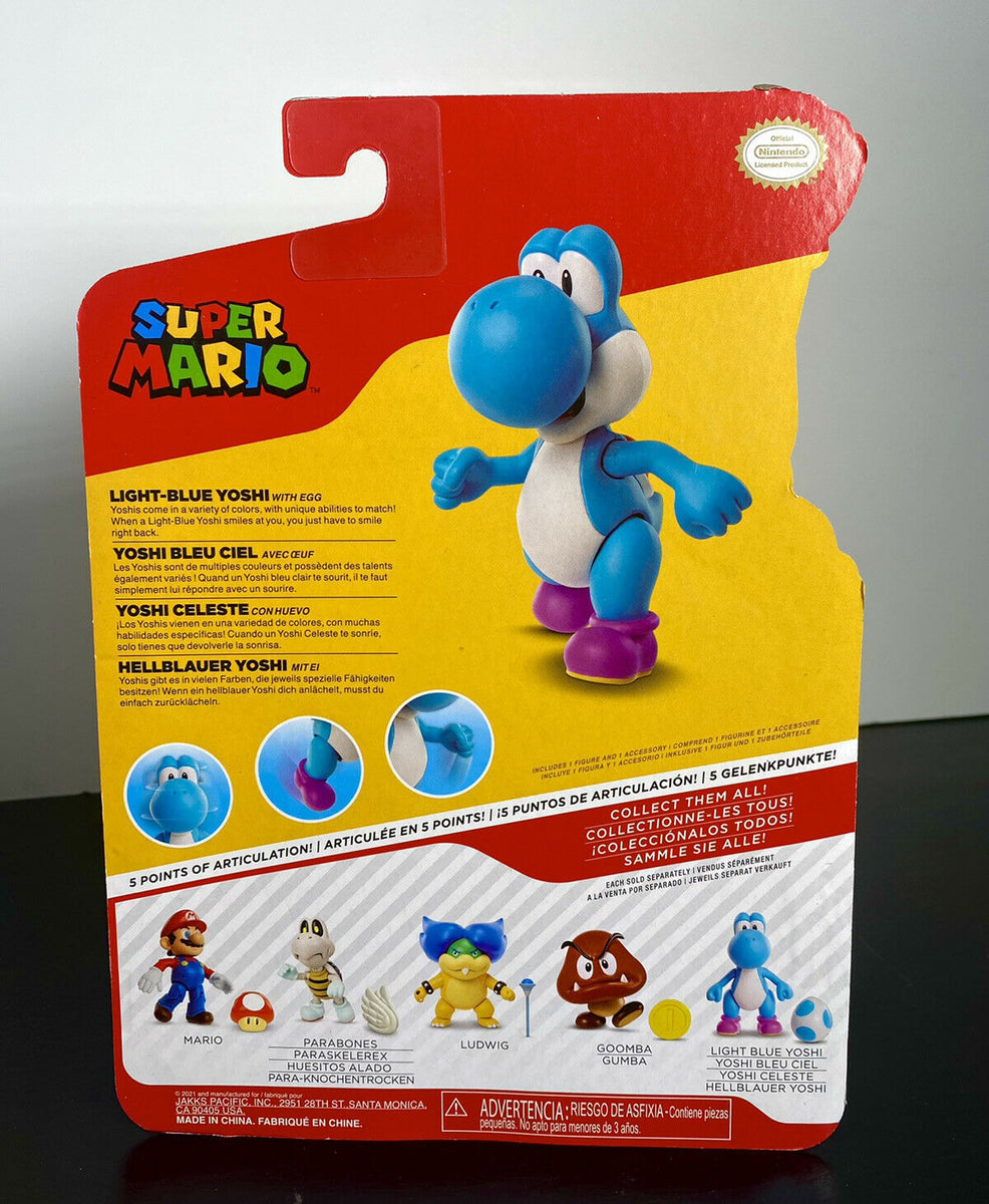 Yoshi様 2021 JAKKS Pacific World of Nintendo 4” Action Figure: LIGHT