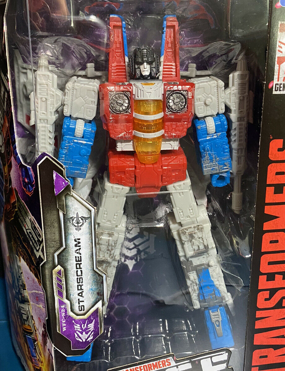 2018 Hasbro Transformers Toys Generations War for Cybertron Trilogy:  STARSCREAM