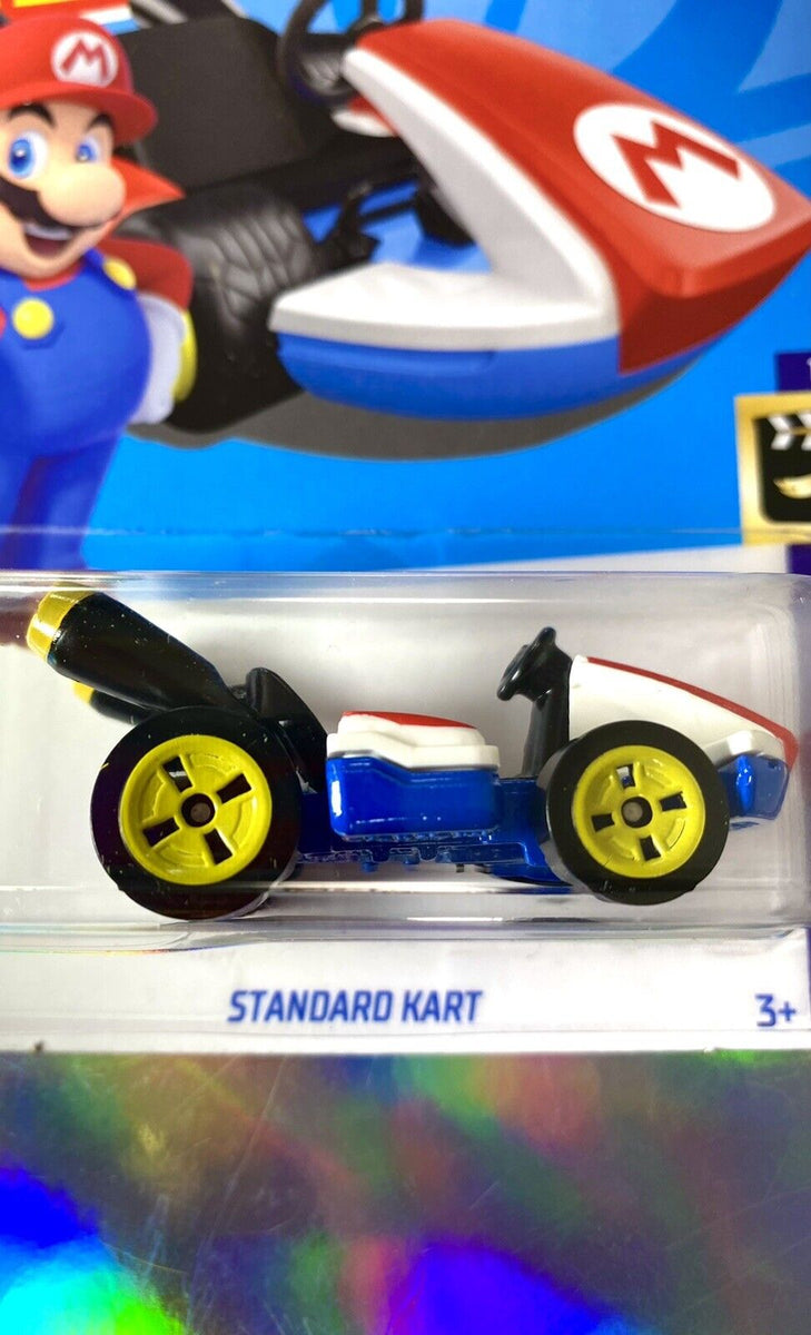 2021 Hot Wheels Mario Kart MARIO'S STANDARD KART - HW Screen Time