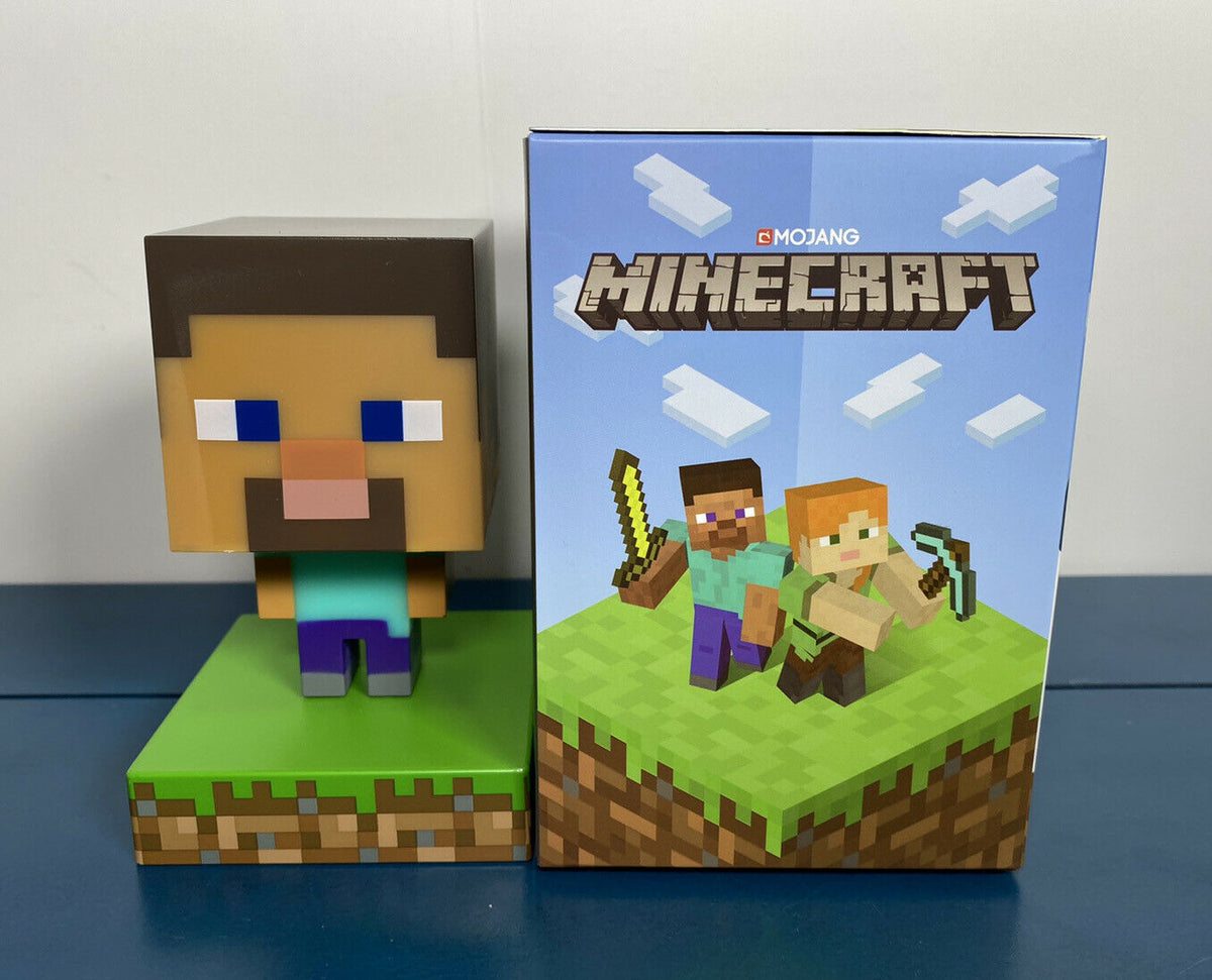 Store Florida Minecraft – 3D Light Steve Toy ICONS - Lamp Paladone Night Character Figure