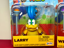 Load image into Gallery viewer, 2022 JAKKS Pacific Super Mario 2.5in Boxed Koopalings 3pk: WENDY, LARRY &amp; LUDWIG