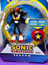 Load image into Gallery viewer, 2024 JAKKS Pacific Sonic The Hedgehog Action Figure: SHADOW (w/ Star Spring)