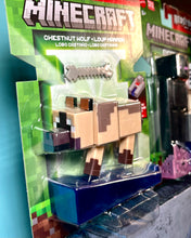 Load image into Gallery viewer, 2025 Minecraft Redstone Charged 5pk: STEVE, KAI, BOGGED, ENDERMAN, CHESTNUT WOLF