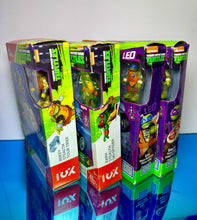 Load image into Gallery viewer, Mega Bloks / Mega Construx Nickelodeon TMNT 4pk: RAPH, MIKEY, DONNIE, &amp; LEO Sets