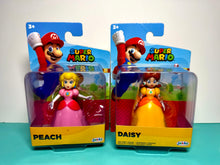 Load image into Gallery viewer, JAKKS Pacific Super Mario 2.5in Box Figure 2pk: PRINCESS PEACH &amp; PRINCESS DAISY