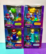 Load image into Gallery viewer, 2026 JAKKS The Super Mario Galaxy Movie 4pk: MARIO, ROSALINA, YOSHI, BOWSER JR.