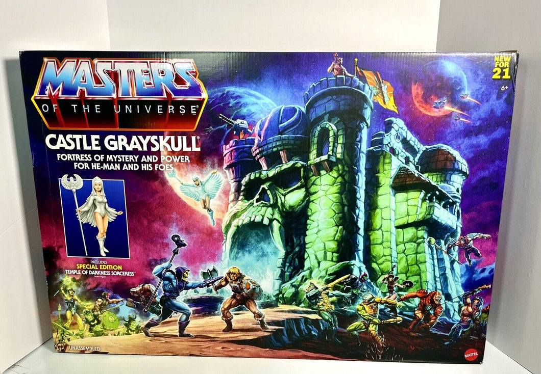 2020 He-Man and the Masters Of The Universe Castle Grayskull Playset w Sorceress