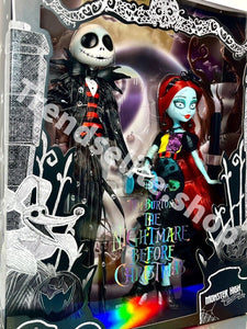 2023 Monster High Skullector - Nightmare Before Christmas - JACK & SALLY Dolls