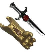 Load image into Gallery viewer, 2024 ThunderCats - LION-O’S SWORD OF OMENS &amp; CLAW SHIELD 6in Scaled Prop Replica
