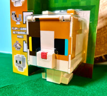 Load image into Gallery viewer, 2024 Minecraft Flippin’ Figs - GALICO CAT + BRITISH SHORTHAIR CAT 2-in-1 Figure