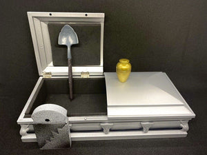 WWE CASKET PLAYSET (Silver) - Exclusive!