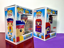 Load image into Gallery viewer, 2023 Funko Pop! 8-Bit - X-MEN ‘97: JUBILEE (#1306) &amp; MAGNETO (#1307) Bundle!