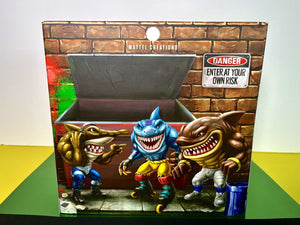 2024 Mattel Creations Excl. STREET SHARKS- RIPSTER “A Shark Among Us” 30th Anniv