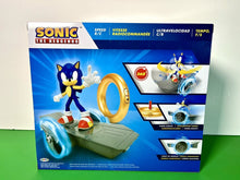 Load image into Gallery viewer, 2024 JAKKS Sonic the Hedgehog - Sonic Speed RC Toy (Lights up, Gold Ring Ctrl)