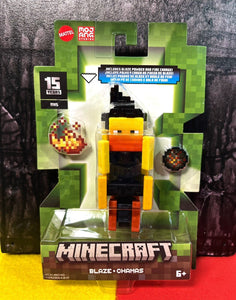 2024 Minecraft 15th Anniversary Figure: BLAZE (w/ Blaze Powder & Fire Charge)