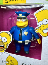 Load image into Gallery viewer, 2024 JAKKS The Simpsons 2.5” Figs: HOMER, BART, LISA, NED FLANDERS, CHIEF WIGGUM