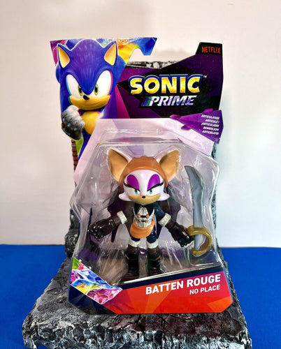 2024 JAKKS Pacifc Sonic Prime [Netflix] Figure: BATTEN ROUGE (THE BAT, No Place)