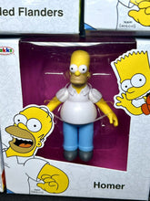 Load image into Gallery viewer, 2024 JAKKS The Simpsons 2.5” Figs: HOMER, BART, LISA, NED FLANDERS, CHIEF WIGGUM