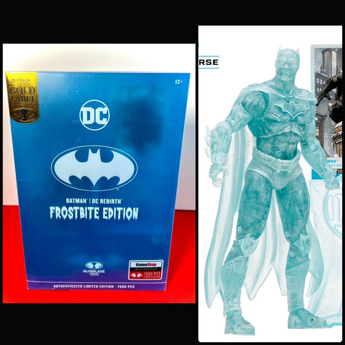 2024 McFarlane DC Gold Label- DC Rebirth- BATMAN (Frostbite Edition, Exclusive!)