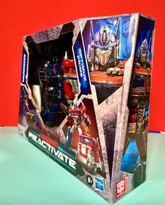 2024 Hasbro Transformers: Reactivate- Optimus Prime and Soundwave Figures 2-Pack
