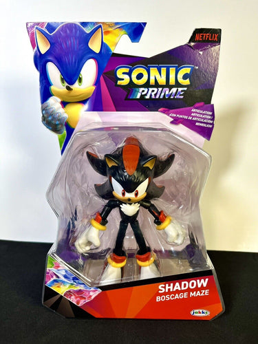 2023 JAKKS Pacifc Sonic Prime [Netflix] Figure: SHADOW (Boscage Maze)- Light DMG