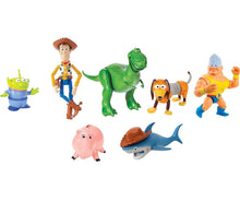 Load image into Gallery viewer, 2022 Mattel Disney 100 - Toy Story Set of 7 Figures w/ Woody, Slinky, Rex, etc.