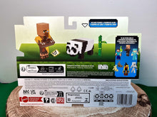 Load image into Gallery viewer, 2024 Minecraft 15th Anniversary Figure 2-Pack: JUNGLE CARTOGRAPHER &amp; PANDA