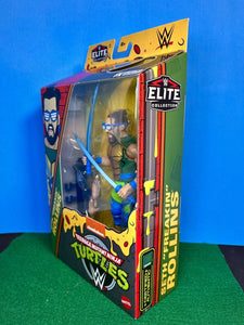 2024 WWE x Teenage Mutant Ninja Turtles Elite Figure: SETH ROLLINS as LEONARDO
