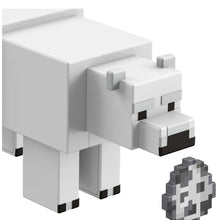 Load image into Gallery viewer, 2024 Minecraft Build-a-Portal Figure 2-Pack: STRAY vs. POLAR BEAR