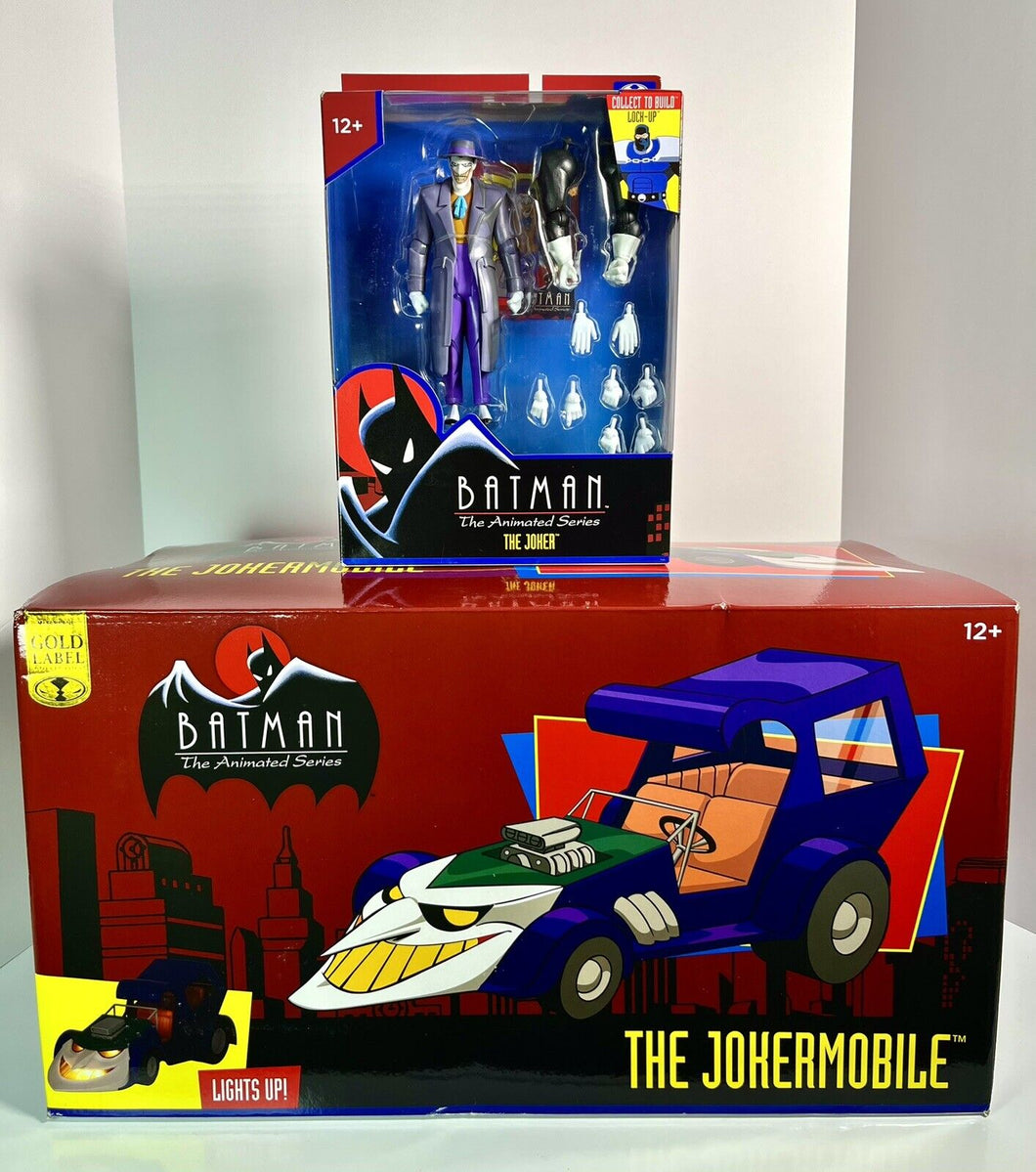 2024 McFarlane DC Direct - Batman The Animated Series - THE JOKER & JOKERMOBILE