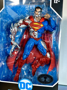 2024 McFarlane Platinum - DC The New 52 - CYBORG SUPERMAN Action Figure