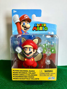 2024 JAKKS Pacific World of Nintendo Mini 2.5" Figure: FLYING SQUIRREL MARIO