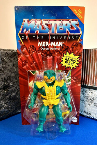 2024 Masters of the Universe Origins - Fan Favorites - MER-MAN Action Figure