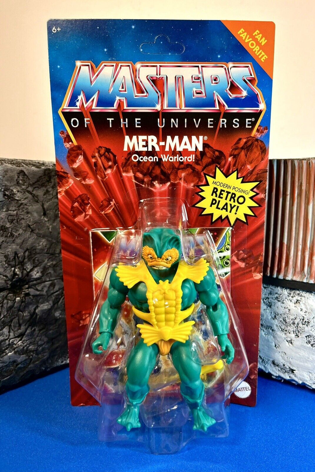 2024 Masters of the Universe Origins - Fan Favorites - MER-MAN Action Figure