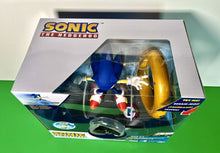 Load image into Gallery viewer, 2024 JAKKS Sonic the Hedgehog - Sonic Speed RC Toy (Lights up, Gold Ring Ctrl)