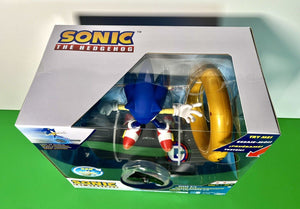 2024 JAKKS Sonic the Hedgehog - Sonic Speed RC Toy (Lights up, Gold Ring Ctrl)