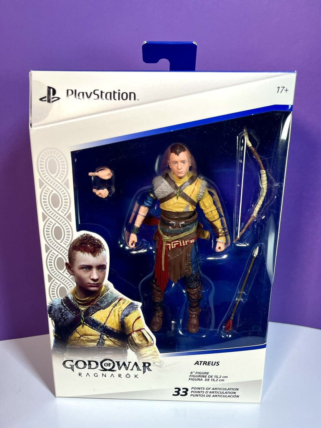 2024 PlayStation God of War Ragnarök - ATREUS 6in/15.2cm Action Figure