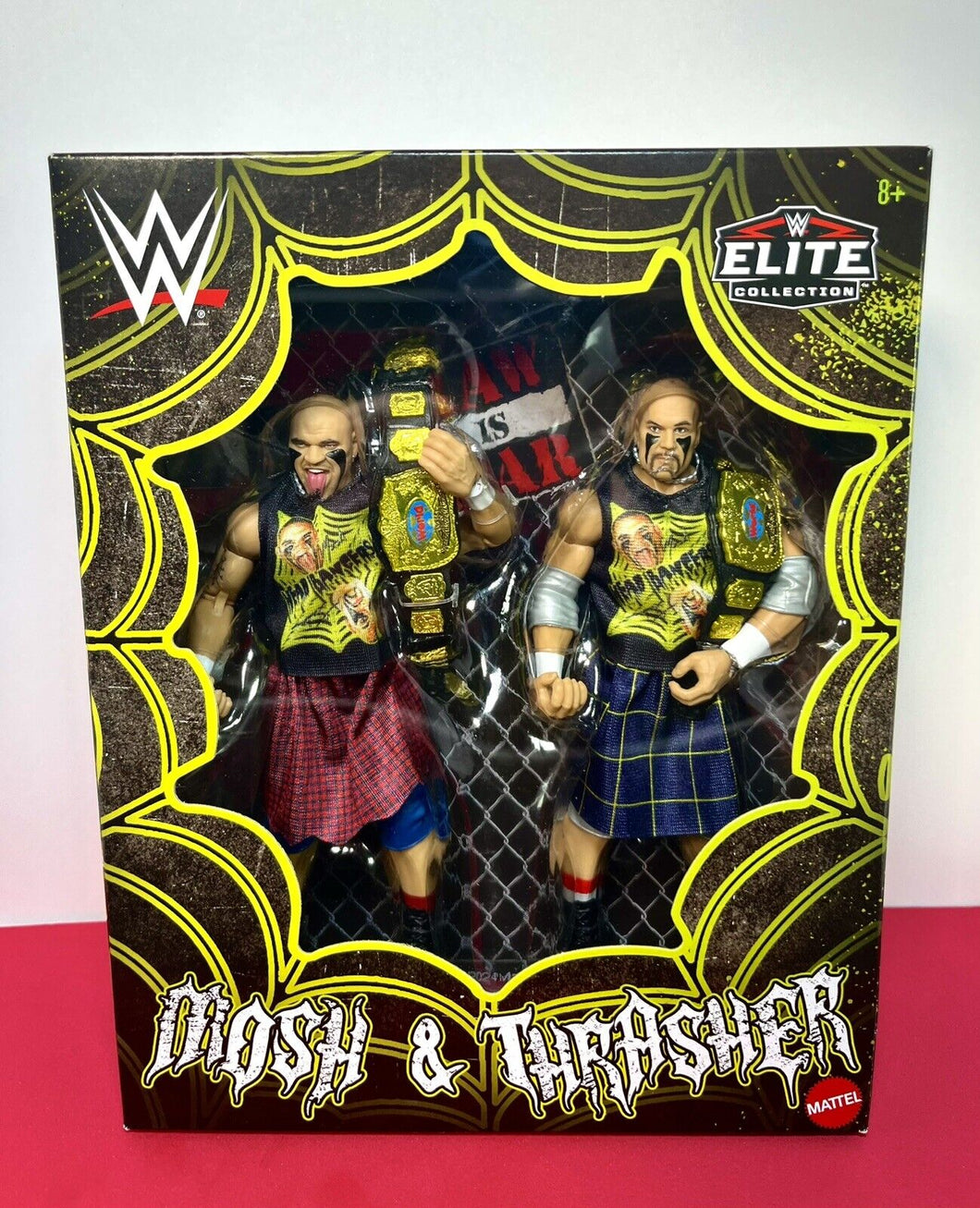 2024 WWE Elite Collection 2-Pack: MOSH & THRASHER - THE HEADBANGERS (Exclusive!)