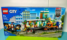 Load image into Gallery viewer, 2022 LEGO CITY: Train Station (#60335, 907pcs)