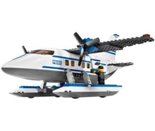 Load image into Gallery viewer, 2008 LEGO CITY: Police Pontoon Plane (#7723, 215pcs)