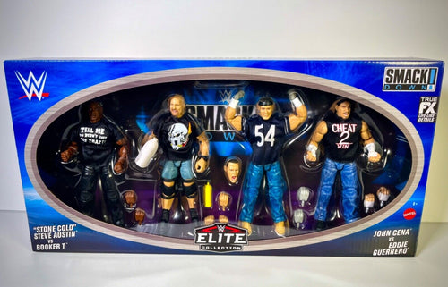2024 WWE Elite Collection - SmackDown 25th Anniversary Figure 4 Pack (Exclusive)
