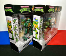 Load image into Gallery viewer, 2022 Street Fighter II vs TMNT Bundle- LEONARDO VS. RYU, MICHELANGELO VS CHUN-LI