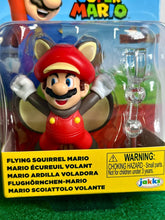 Load image into Gallery viewer, 2024 JAKKS Pacific World of Nintendo Mini 2.5&quot; Figure: FLYING SQUIRREL MARIO