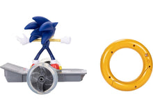 Load image into Gallery viewer, 2024 JAKKS Sonic the Hedgehog - Sonic Speed RC Toy (Lights up, Gold Ring Ctrl)
