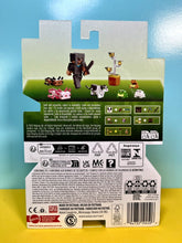 Load image into Gallery viewer, 2024 Minecraft 15th Anniversary Build-a-Portal Figures: BEES (w/ Honey Bottle)
