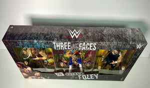 2023 WWE Elite Three Faces of Foley: MANKIND, DUDE LOVE, & CACTUS JACK 3-Pack!